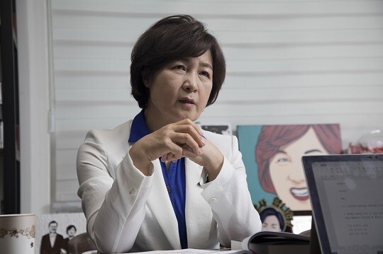 추미애 전 법무부 장관(사진)이 고발 사주 의혹과 관련해 윤석열 전 검찰총장과 손준성 전 대검 수사정보정책관을 강하게 질타했다. 사진=이종현 기자