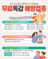 온종합병원 "무료독감 예방접종은 이렇게"