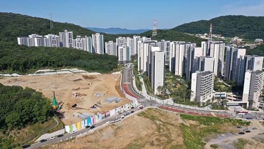 이재명 경기지사가 성남시장 시절 대장동 개발 과정에서 특정 업체에 개발이익을 몰아줬다는 의혹이 불거진 판교 대장지구 전경. 사진=임준선 기자