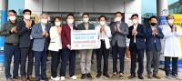 경북 한돈협회, 의료진 위한 '한돈 나눔행사' 가져