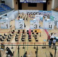 김포시, 코로나19 백신 1차 접종률 70% 달성