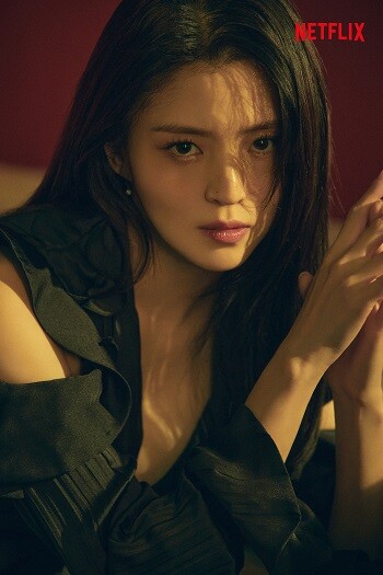 넷플릭스 오리지널 시리즈 '마이 네임'으로 첫 누아르, 첫 액션 연기에 도전한 배우 한소희. 사진=넷플릭스 제공