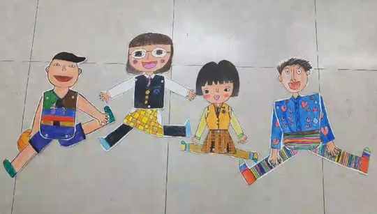예술강사들은 학생들이 예술교육에 적극적으로 참여하는 모습을 보면 보람을 느낀다고 전했다. 사진=이현주 씨 제공