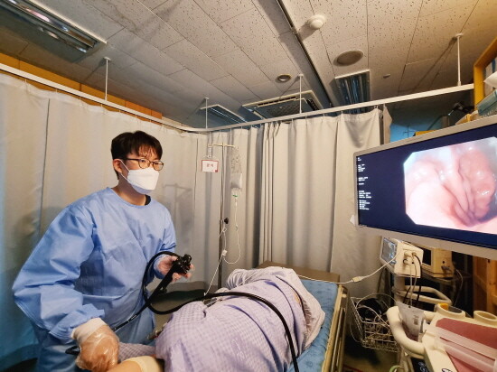 온종합병원 위내시경 검사 이미지