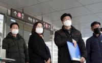 은수미 성남시장, "남위례역 육교, 1월 가개통이후 4월 이후면 이용 가능"