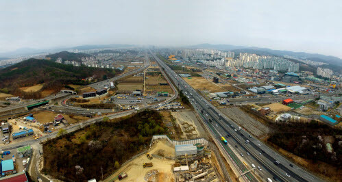 경기용인플랫폼시티 항공사진. 사진=용인시 제공