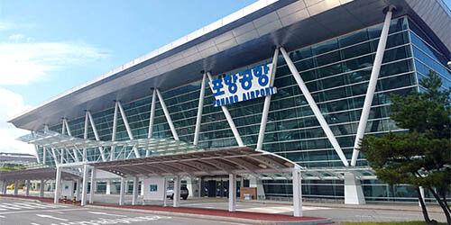 포항공항 외관 (사진=경북도 제공)