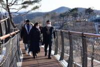 정하영 김포시장, 애기봉평화생태공원 생태탐방로 현장 점검