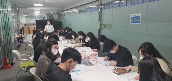 전사적 교육 실시 모습. 사진=부산항만공사 제공