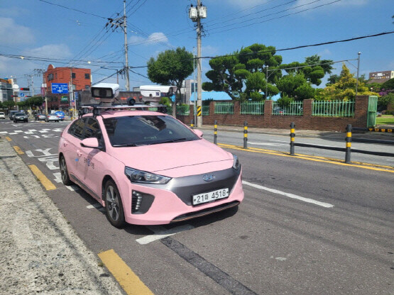 주정차 단속차량. 사진=사천시 제공