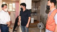 수원시, 집수리봉사단체와 함께 침수피해 가구에 도배·장판 시공 지원