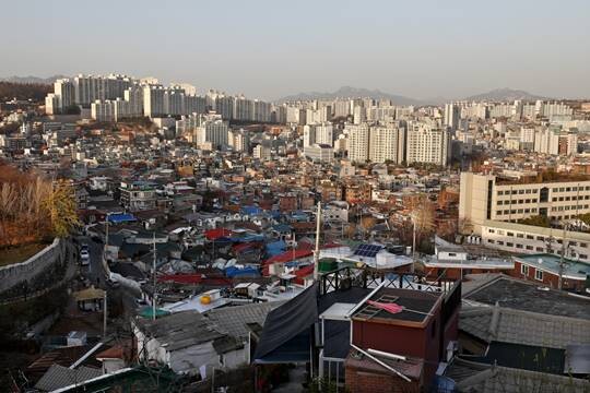 서울 종로구 낙산공원에서 바라본 주택가 전경. 기사 내용과 무관하다. 사진=일요신문 DB