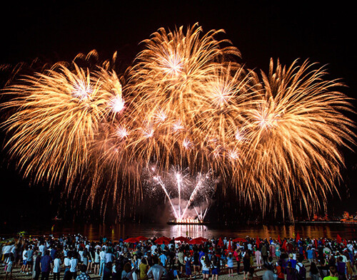 포항국제불빛축제. 사진=경북도 제공