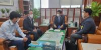 김덕현 연천군수, "경원선 구읍건널목 존치 해결방안 모색"...국회 국토교통위원장 면담