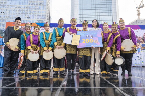 KITA 대상 수상 모습. 사진=경성대 제공