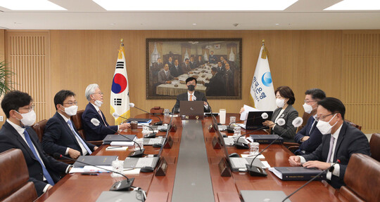 한국은행 금융통화위원회 회의. 사진=사진공동취재단