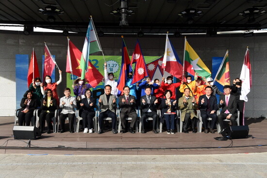 2022년 외국인주민 다(多)어울림 축제 개최 모습. 사진=김해시 제공