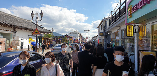 경주 황리단길. 사진=경주시 제공