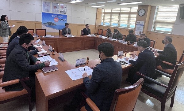 지난달 1월 31일 영덕도서관 신축과 관련해 협의회가 열렸다. 사진=경북교육청 제공