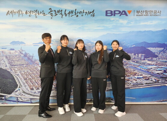 BPA 조정선수단. 사진=부산항만공사 제공