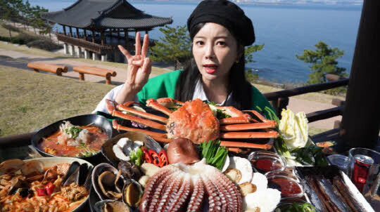 먹방 유튜버 쏘영. 사진=포항시 제공