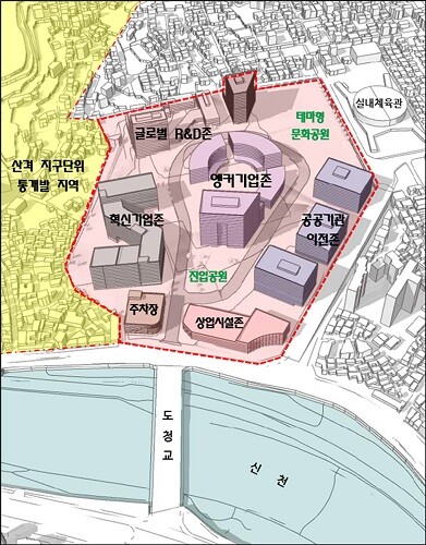 도심융합특구 구상공간. 사진=대구시 제공