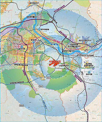 지구 위치도. 자료=LH대경본부 제공