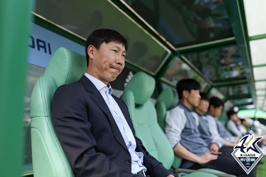 부진을 겪던 전북이 김상식 감독의 사퇴를 발표했다. 사진=한국프로축구연맹 제공