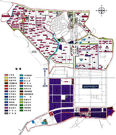 대구국가산업단지 2단계 산업용지 금회 공급 위치도