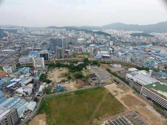 군포당정공업지역 전경