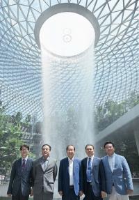 홍준표 시장 "창이공항, 아이디어·혁신적 운영 등 적극 반영할 것"