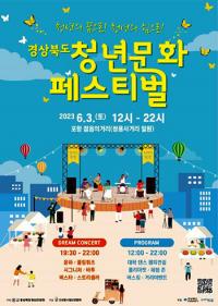 포항시, 젊음의 거리 일원서‘경북도 청년문화 페스티벌’ 개최