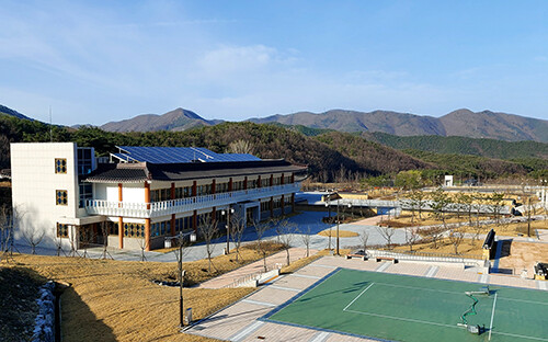 동학교육수련원 전경. 사진=경주시 제공