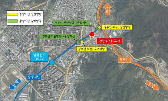 위치도. 사진=한국도로공사 부산경남본부 제공