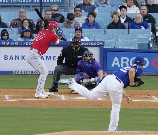 MLB 최고 타자 중 한 명으로 활약 중인 오타니는 유독 커쇼를 상대로 11타수 무안타로 부진했다. 사진=연합뉴스