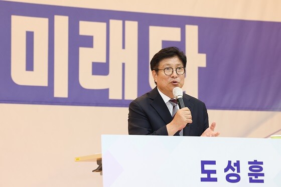 도성훈 인천시교육감이 29일 취임 1주년 기자회견을 갖고 있다. 사진=인천시교육청 제공