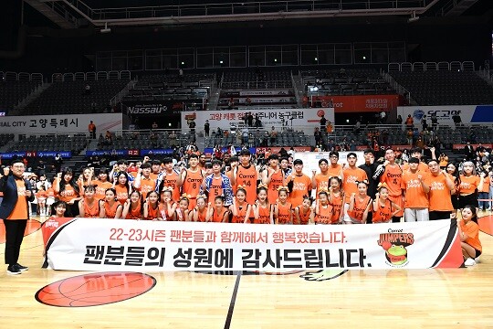 전 데이원 선수들은 해체 없이 선수단이 유지된 채 KBL에서 뛸 수 있게 됐다. 사진=KBL 제공