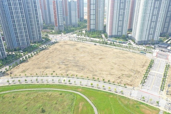 송도 8공구 B1부지 전경. 사진=인천경제자유구역청 제공