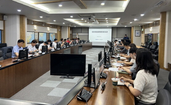 부산항 이용 외국적 선사 업무협의회 개최 모습. 사진=부산항만공사 제공