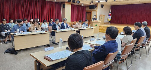 24일 대구시 동인청사에서 열린 하절기 방역상황 점검·응급의료 대책 논의. 사진=대구시 제공