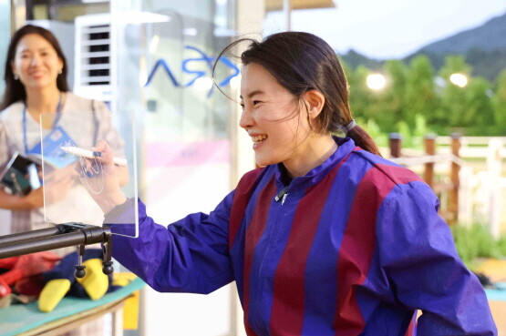 김혜선 기수. 사진=한국마사회 부산경남본부 제공