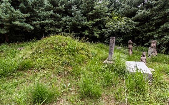 경기 고양시 대자동에 위치한 숙휘공주 묘역이 부실하게 관리되고 있다. 사진=최준필 기자