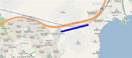 통제 구간 안내도. 사진=부산시 제공