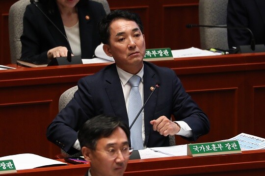 박민식 국가보훈부 장관. 사진=박은숙 기자