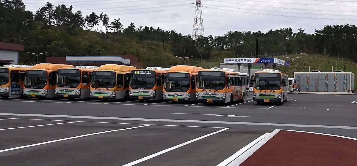 울산시내버스공영차고지. 사진=울산시 제공