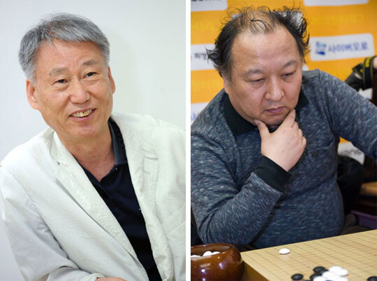두 기사는 지금까지 총 83국을 겨뤄 서봉수(왼쪽)가 52승, 서능욱이 31승을 올리고 있다. 하지만 2000년 이후 전적만 따지면 서능욱 9단이 7승 5패로 앞서 있다. 사진=사이버오로 제공