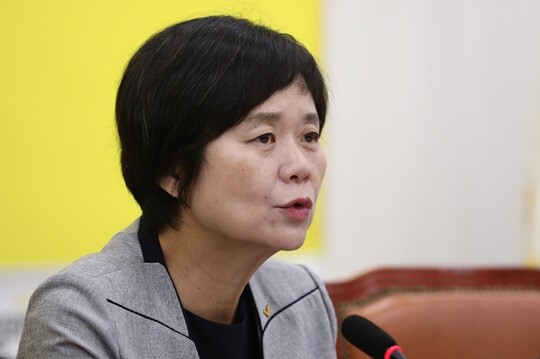 이정미 정의당 대표. 사진=박은숙 기자
