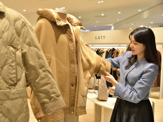 롯데백화점 겨울패션 매장 이미지. 사진=롯데백화점 제공