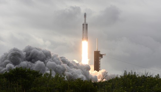 NASA가 10월 13일 우주로 쏘아올린 프시케 탐사선. 사진=연합뉴스