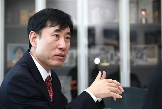 하태경 국민의힘 의원이 11월 28일 국회 의원회관에서 인터뷰를 하고 있다. 사진=박은숙 기자